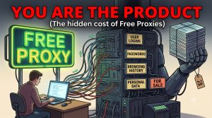 Free Proxies: You Are the Product